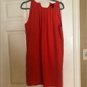 Orange BCBG shift dress